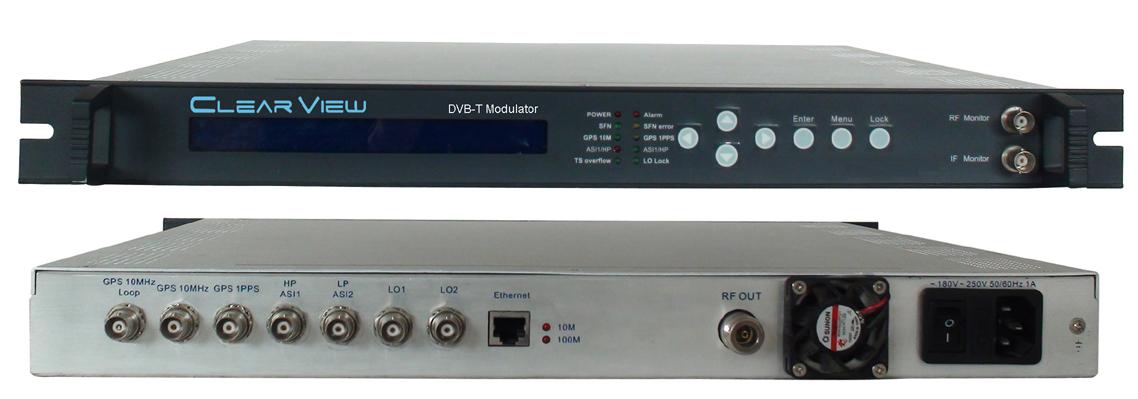 ClearView KR2401 DVBT Modulator with ASI in-0