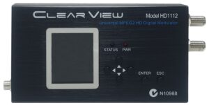 ClearView HD1112U Universal MPEG2 Single HD DVBT Modulator