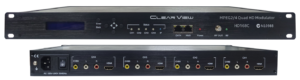 ClearView HD168c Quad HDMI/CVBS DVBT Modulator 1 carrier out with IP