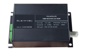 ClearView CV-ACT-NG2-2400 is an FTTH CATV & SAT-IF high-performance Fibre Optic RF receiver